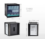 CH902 PID TERMO REGULÁTOR (ekvivalent REX C900) CH902 PID TERMO REGULÁTOR (ekvivalent REX C900)
