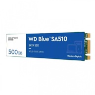 Modrý SSD 500GB SA510 M.2 2280 WDS500G3B0B SSD