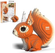 PUZZLE 3D PUZZLE 36 DIES. Eugy Eko veverička PUZZLE 3D PUZZLE 36 DIES. Eugy Eko veverička