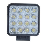 PRACOVNÁ LAMPA 16 LED HALOGÉNOVÁ HĽADAČKA 12/24V 48W PRACOVNÁ LAMPA 16 LED HALOGÉNOVÁ HĽADAČKA 12/24V 48W
