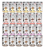 MOKRÉ KRMIVO PRE PSA 75% MÄSOVÉ KUSY 4 PRÍCHUTY TUF TUF MIX 24x415 g MOKRÉ KRMIVO PRE PSA 75% MÄSOVÉ KUSY 4 PRÍCHUTY TUF TUF MIX 24x415 g