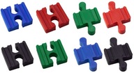 Konektor BRIO IKEA Lillabo x8 samec koľajnicového adaptéra Konektor BRIO IKEA Lillabo x8 samec koľajnicového adaptéra