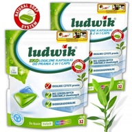 LUDWIK EKO KAPSULKY na pranie 2v1, biele LUDWIK EKO KAPSULKY na pranie 2v1, biele