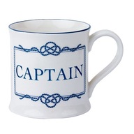 CAPTAIN / CAPTAIN Porcelánový hrnček - Nauticalia CAPTAIN / CAPTAIN Porcelánový hrnček - Nauticalia