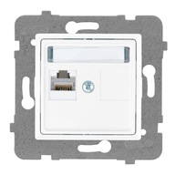 Polmark ROSA Single RJ45 počítačová zásuvka Polmark ROSA Single RJ45 počítačová zásuvka