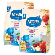 Nestlé Mliečno-ryžová kaša Jablkovo-čerešňová 230 g Nestlé Mliečno-ryžová kaša Jablkovo-čerešňová 230 g
