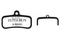 Doštičky EBC CFA493HH (kovové), 4-piestové Shimano Doštičky EBC CFA493HH (kovové), 4-piestové Shimano