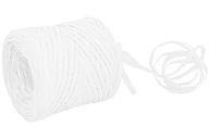 RAFIA Syntetická stuha reťazec 1 cm/200 m biela RAFIA Syntetická stuha reťazec 1 cm/200 m biela