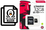 Konfigurácia 32GB micro SD karty pre EZ-Flash Omega