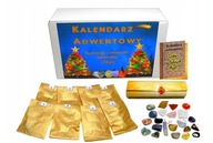 ADVENTNÝ KALENDÁR sada prírodných minerálnych kameňov, 24 kusov, DARČEK ADVENTNÝ KALENDÁR sada prírodných minerálnych kameňov, 24 kusov, DARČEK