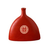 Rustikálna hlinená váza Svadobná dekorácia Socha