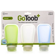 Humangear GoToob+ 3-balenie L fľaše na tekutiny Humangear GoToob+ 3-balenie L fľaše na tekutiny
