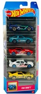 Hot Wheels HW autíčka, kompletný set HW DRIFT Hot Wheels HW autíčka, kompletný set HW DRIFT