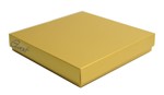Krabička na kartu, zlatá perleťová vysoká GoatBox