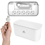 Nabíjacia stanica Organizer BOX s 5xAC 3xUSB pásikom Nabíjacia stanica Organizer BOX s 5xAC 3xUSB pásikom