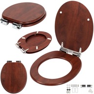 WC DREVENÉ SEDADLO, MDF, WC S POMALU ZAVÍRANÍM WC DREVENÉ SEDADLO, MDF, WC S POMALU ZAVÍRANÍM