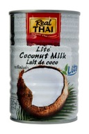 Svetlé kokosové mlieko 24 x 400 ml Real Thai