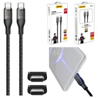 DUDAO KÁBEL 2x USB-C TYP-C PD 100cm VÝKONNÝ RÝCHLA KVALITA QC3.0 120W DUDAO KÁBEL 2x USB-C TYP-C PD 100cm VÝKONNÝ RÝCHLA KVALITA QC3.0 120W