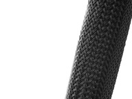 Pružný polyesterový výplet pr. 25 mm - čierna Pružný polyesterový výplet pr. 25 mm - čierna