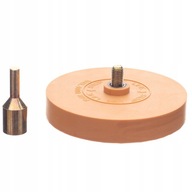 Gumový kotúč na odstraňovanie lepidla nálepiek + 6mm adaptér Gumový kotúč na odstraňovanie lepidla nálepiek + 6mm adaptér