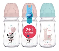 Canpol Set 240ml Exotické fľaše 2+1 zdarma Canpol Set 240ml Exotické fľaše 2+1 zdarma