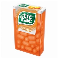 Tic-Tac Pomarančové cukríky Tik Taki 18 g x 24 ks