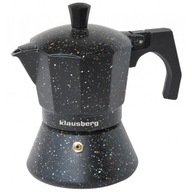 KLAUSBERG 12 ŠÁLKY kávovar 600ml ČIERNA INDUKČNÁ KLAUSBERG 12 ŠÁLKY kávovar 600ml ČIERNA INDUKČNÁ