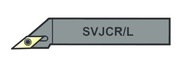 Sústružnícky skladací nôž SVJCR-1212-11, 16x23 FOR VCMT