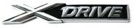 Nápis znaku BMW ''xDRIVE'' 11,1 x 1,7 Nápis znaku BMW ''xDRIVE'' 11,1 x 1,7