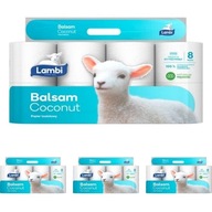 Lambi Balsam Coconut toaletný papier 32 kusov
