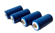 4x Batéria 16340 3,7V LI-ION Raketová batéria 4x Batéria 16340 3,7V LI-ION Raketová batéria