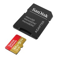 SANDISK EXTREME microSDXC pamäťová karta 64 GB 170/