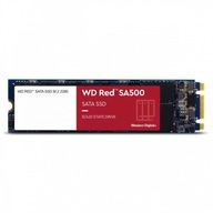 Červený SSD 1TB M.2 2280 SA 500 WDS100T1R0B Weste