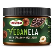 Targroch VEGANELA Krém s lieskovými orieškami a kakaom 300g VEGE bez cukru Targroch VEGANELA Krém s lieskovými orieškami a kakaom 300g VEGE bez cukru