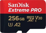 Extreme PRO MicroSDXC 256 GB Class 10 UHSI/U3 A2 Extreme PRO MicroSDXC 256 GB Class 10 UHSI/U3 A2