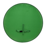Zelená obrazovka s uhlopriečkou 142 cm a 55,91 palcovou okrúhlou zelenou obrazovkou