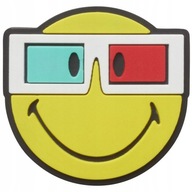 CROCS JIBBITZ EMOJI SMILEY 3D GLASSES PIN CROCS JIBBITZ EMOJI SMILEY 3D GLASSES PIN