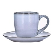 Kameninová šálka s podšálkou DUKA Lagun 170 ml Kameninová šálka s podšálkou DUKA Lagun 170 ml