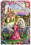 Educa Puzzle 500 Víla a jednorožec Educa Puzzle 500 Víla a jednorožec