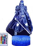 3D LED LAMPA STAR WARS LORD VADER CHARAKTER + DIAĽK 3D LED LAMPA STAR WARS LORD VADER CHARAKTER + DIAĽK