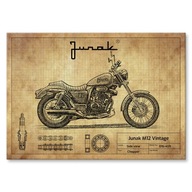Junak M12 Vintage Metal Poster Darček L Junak M12 Vintage Metal Poster Darček L