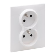 Legrand SUNO 721182 dvojzásuvka s rámom Legrand SUNO 721182 dvojzásuvka s rámom