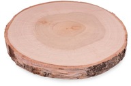 Drevený plátok, drevený 24-28 cm, hladký!