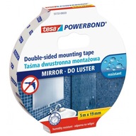 Montážna páska POWERBOND na zrkadlá 19mm x 5m Montážna páska POWERBOND na zrkadlá 19mm x 5m