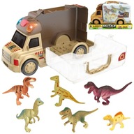 WOOPIE Set Auto 2v1 Kufor + Dinosaury Obr
