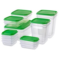 IKEA PRUTA KONTAJNERY BOXY NA POTRAVINY - 17 KS IKEA PRUTA KONTAJNERY BOXY NA POTRAVINY - 17 KS
