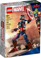 LEGO 76258 Zostaviteľná figúrka kapitána Ameriky LEGO 76258 Zostaviteľná figúrka kapitána Ameriky