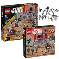 LEGO Star Wars klonový vojak a bojová súprava droidov 75372 LEGO Star Wars klonový vojak a bojová súprava droidov 75372
