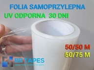 Samolepiaca transparentná fólia 50cm/75m UV30 Samolepiaca transparentná fólia 50cm/75m UV30