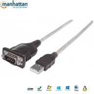 Manhattan USB/COM RS232 adaptérový kábel 0,45 m